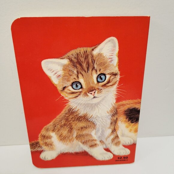 Vtg KITTENS by Jan Pfloog 1977 Hardcover Kids Toddler Board Book - Picture 4 of 4